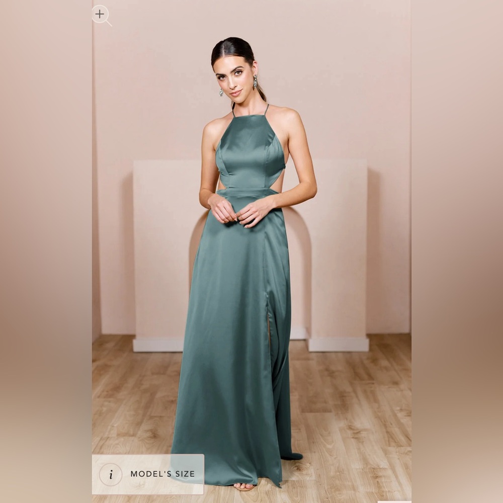 Revelry Haven Satin Dress